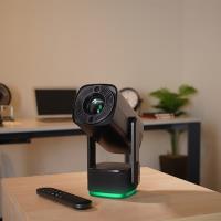 Everest PJ08 Siyah 5200mAh Oto Odaklamalı 120P HD 4K Destekli Android 9.0 Ekran Yansıtmalı 5200 Lüm taşınabil Projeksiyo - 6